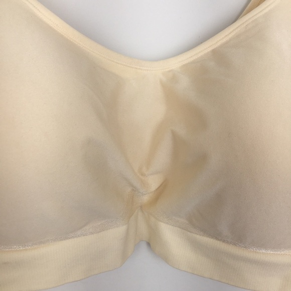 Truekind Wireless Shaping Bra Women’s 3XL Cream Lightly Padded Seamless Soft - Picture 9 of 13